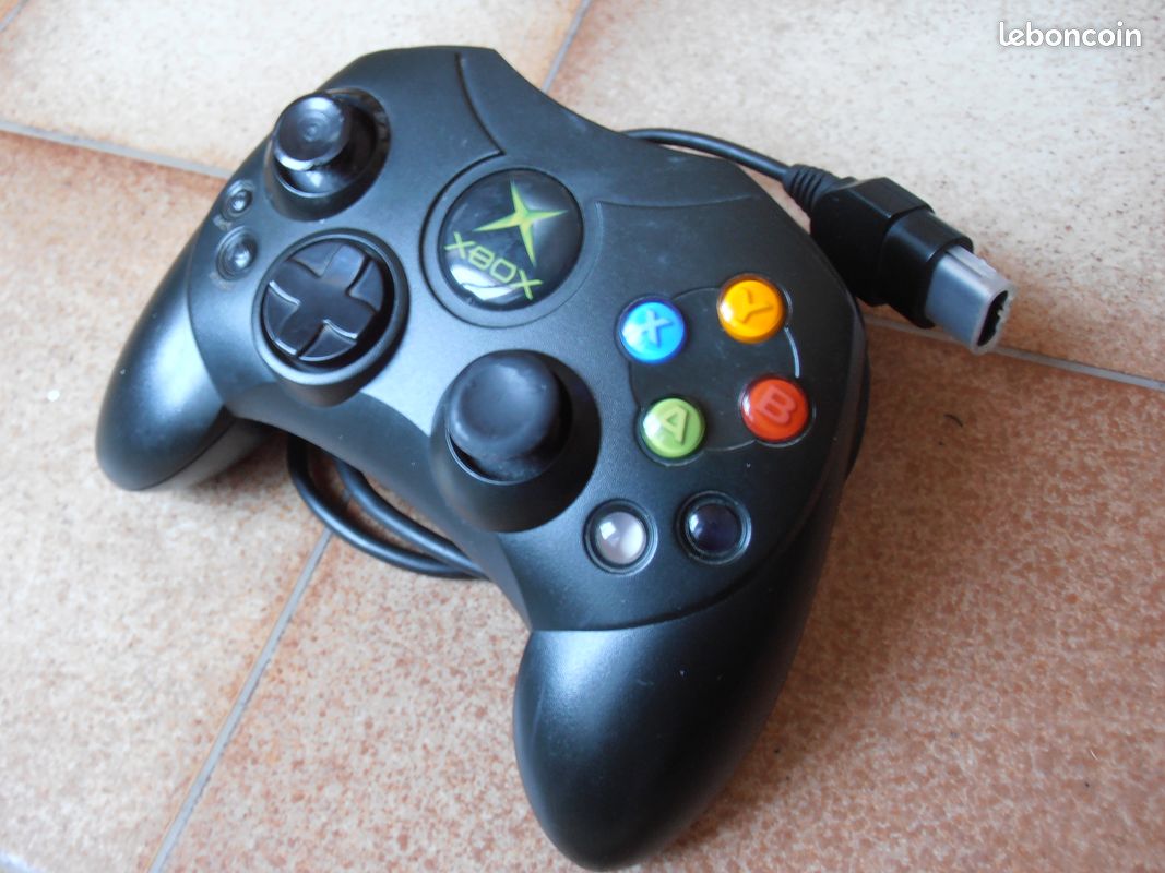 MICROSOFT XBOX 1ère GENERATION] CONSOLE AVEC NOTICES