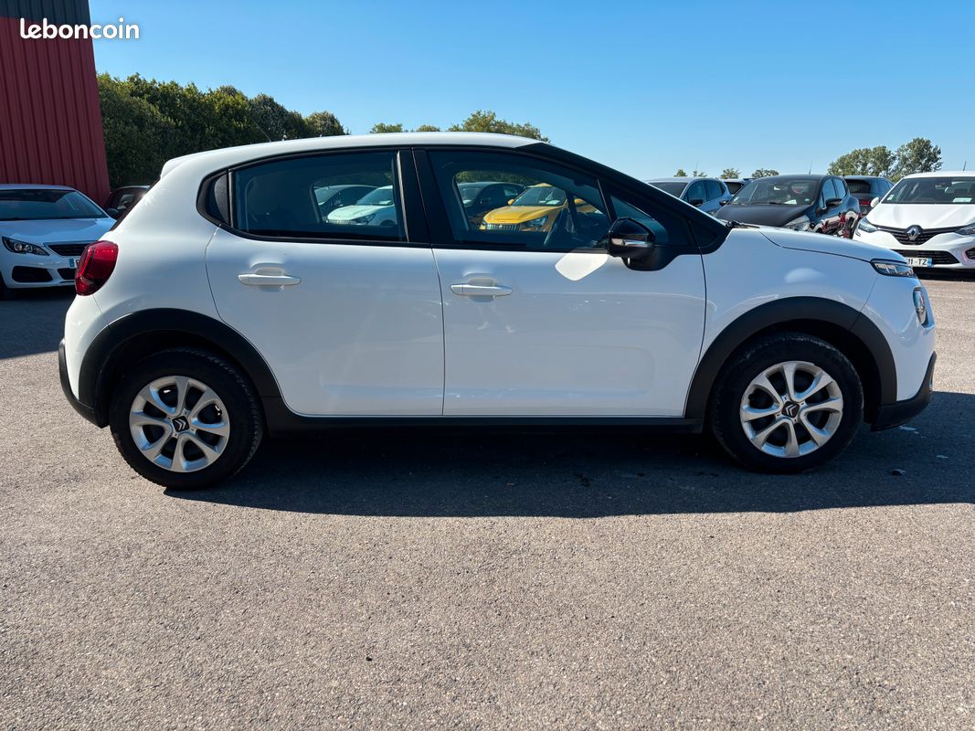 Citroen c3 bluehdi 100 ch s&s bvm6 feel business / clim / gps / regulateur / phares leds / regulateur / 2021 / 130929 kms 5PLACES (image 4)