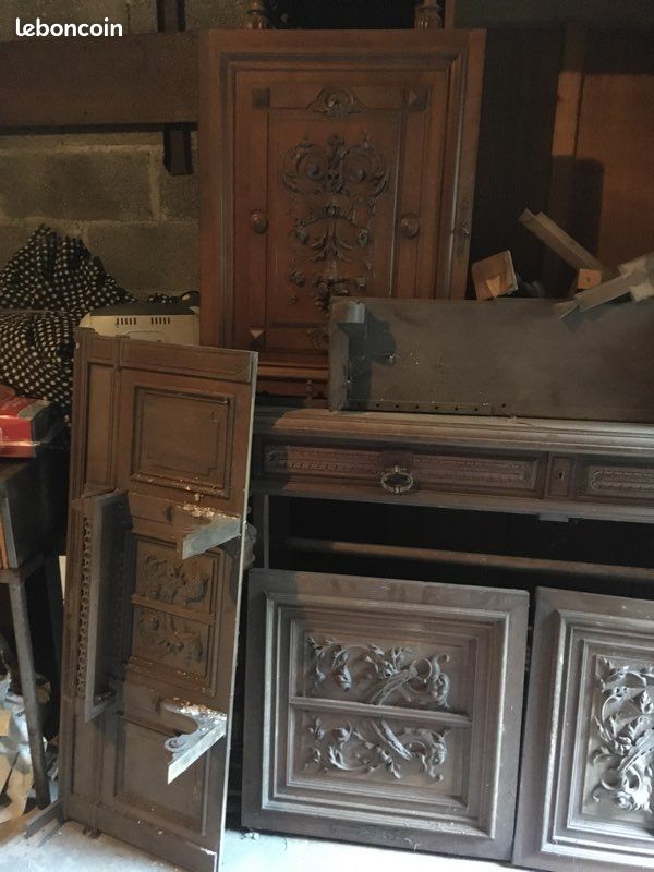 Buffet en bois massif (image 2)