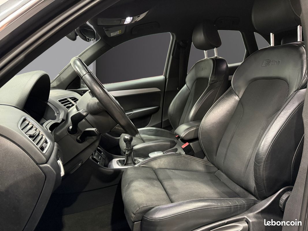 AUDI Q3 (2) 2.0 TDI ULTRA 150ch S Line - Jantes Rotor - sièges Chauffants - Garantie 12 Mois (image 9)