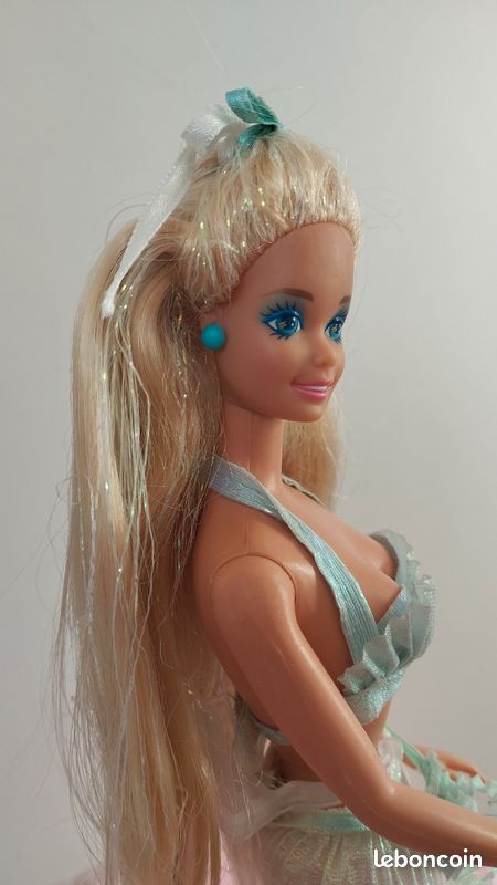 Barbie Sirène cheveux magiques Magical hair Mermaid années 90