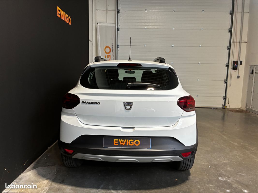 Dacia sandero stepway 1.0 eco-g gpl 100 essential - phares led / clim / bluetooth / regulateur (image 18)