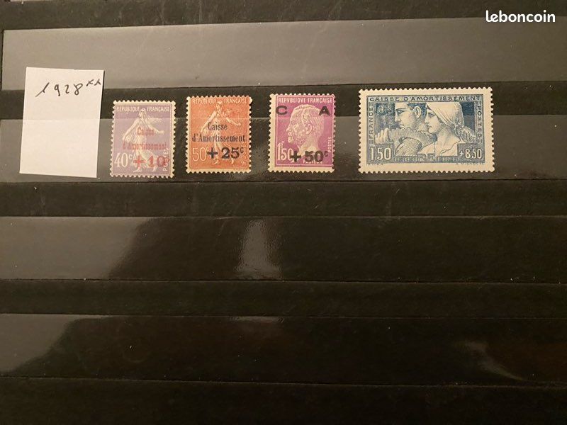 Timbre France 1928 'Caisse D'Amortissement' YT 252 - Neuf Sans Charnière - Collection