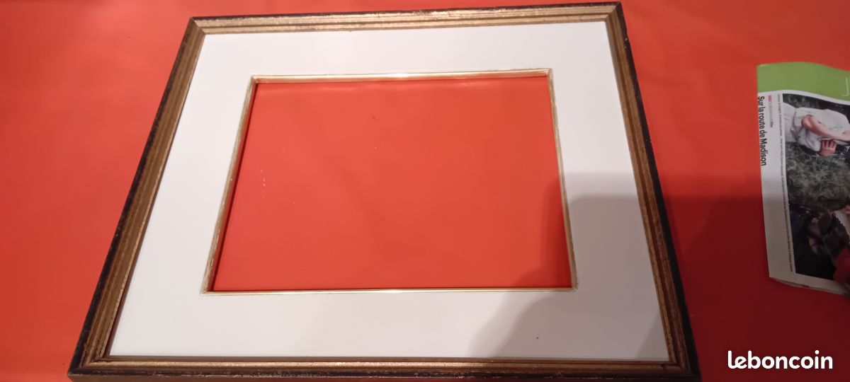 Toiles en lin, peintures acrylique, cadres et passes partout, chaines accrochage (image 7)
