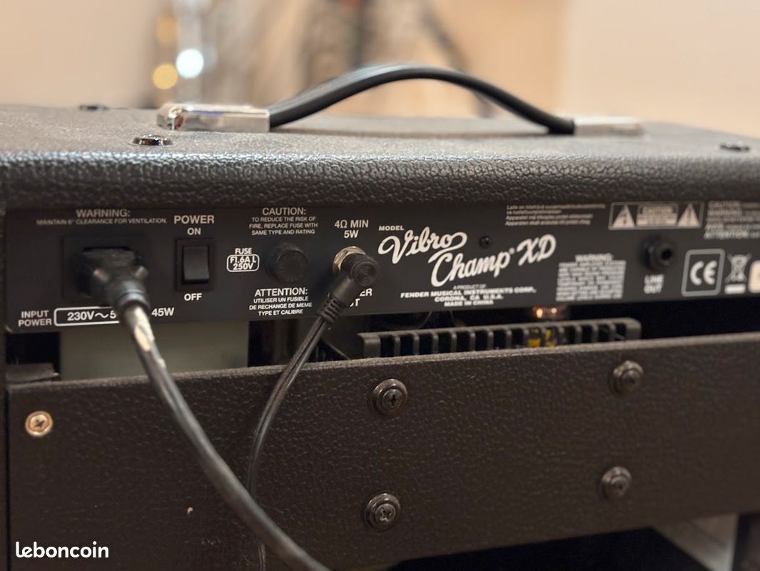 Ampli lampes Fender Vibrochamp XD (image 3)
