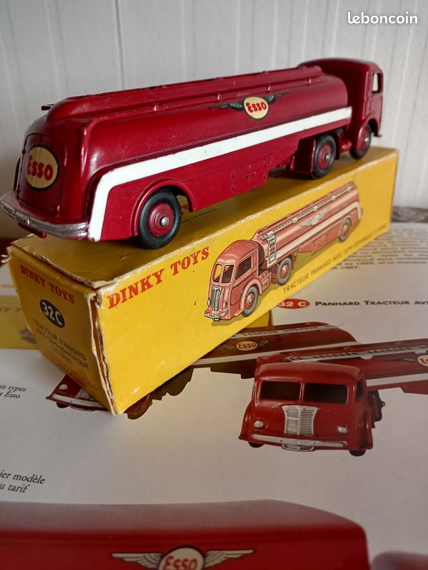 DINKY TOYS 70 Remorque bâché d'origine Made in France Meccano EUR 20,00