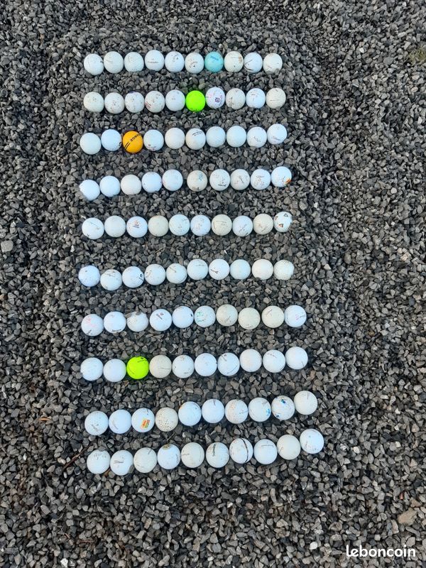 Balles de golf contenant toute type (volvik, Pro v1,...) (image 1)