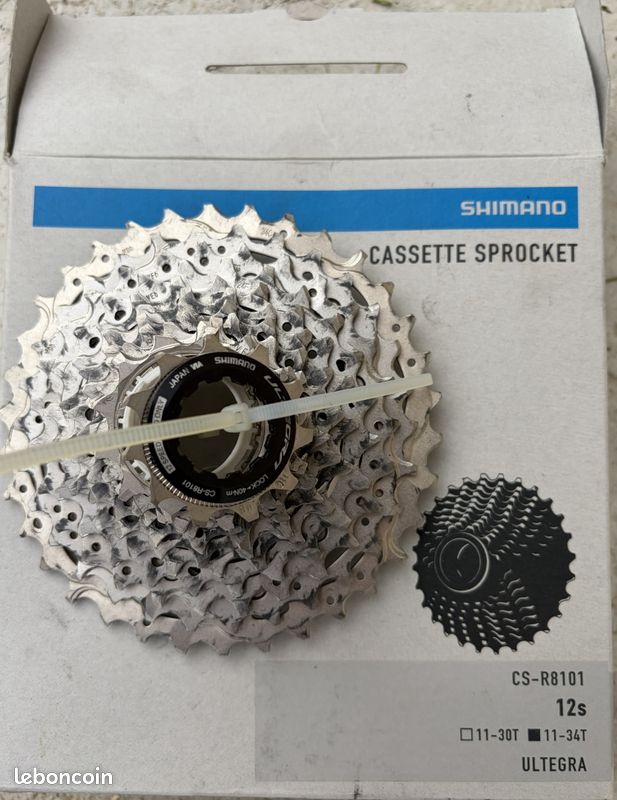 Cassette Shimano Ultegra CS-R8101 12 Vitesses 11-34T - Pour Vélos De Route