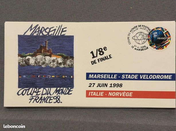 Carte France 98 : Les 22 Pour La Coupe Du Monde - Pré-signé Verseau (Nancy)