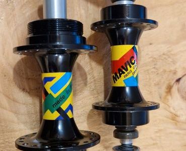 Moyeux hubs MAVIC Paris GAO Dakar avant/arrière vintage bike 36/36S