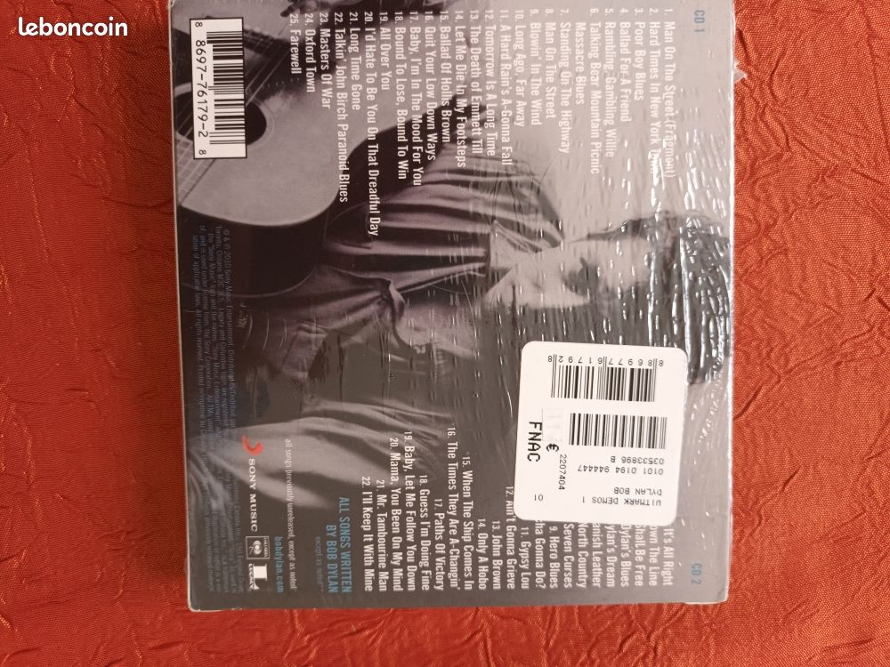 Double CD Bob Dylan, The witmark démos: 1962-1964, NEUF (image 2)