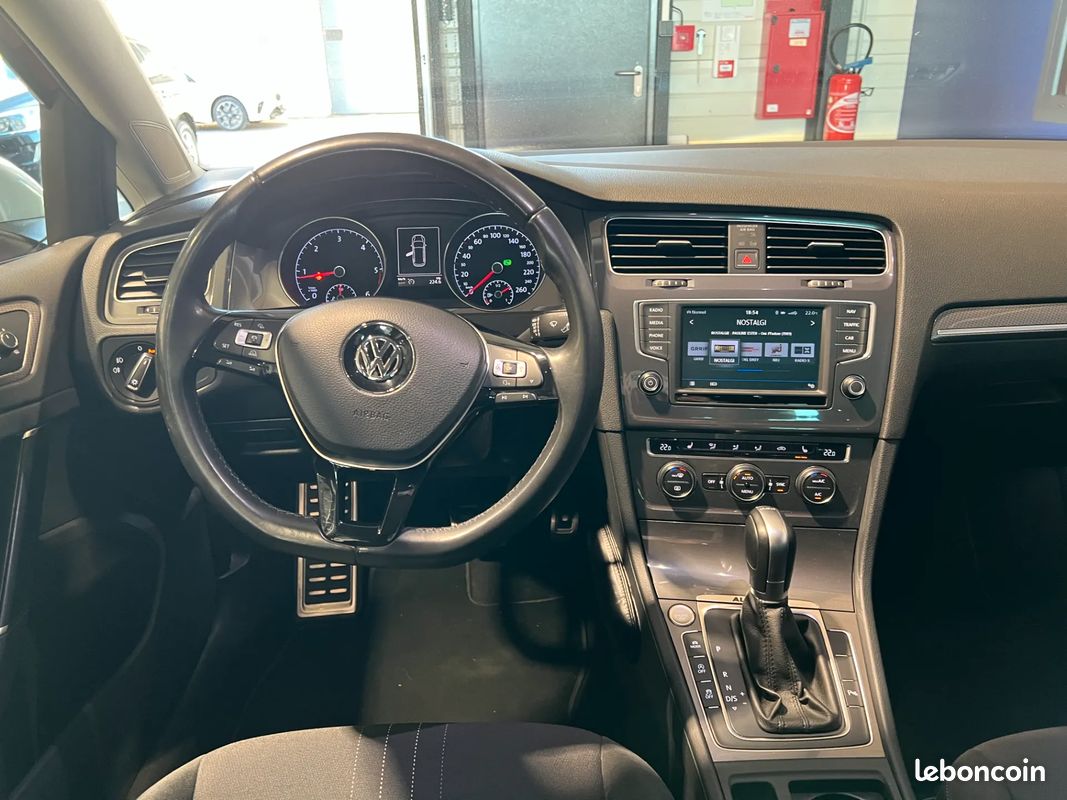 VOLKSWAGEN GOLF ALLTRACK 2.0 TDI 184 4MOTION DSG6 – BVA – 2017 – 183 000 km – SIEGES CHAUFFANTS – CARPLAY – ENTRETIEN A JOUR (image 9)