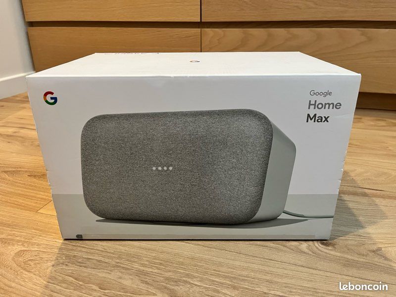 Google Home Max NEUVE sous emballage – Modèle rare et arrêté (image 1)