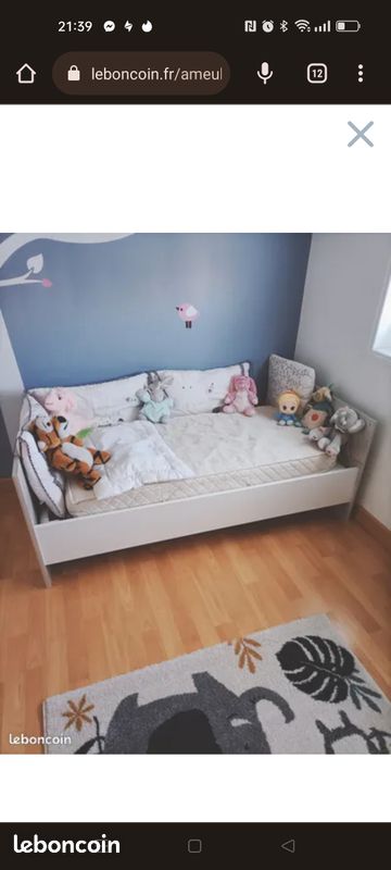 Lit bébé évolutif 70 X 140 - Sauthon (image 2)