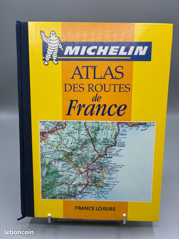 Atlas des Routes de France Michelin – Grand atlas relié – France Loisirs (image 1)