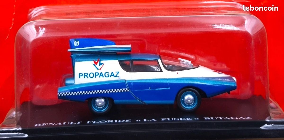 RENAULT Floride " LA FUSEE " n° 6 - PROPAGAZ - BUTAGAZ - TOUR DE FRANCE - échelle 1/43 - Neuve en Boite non ouverte (image 1)
