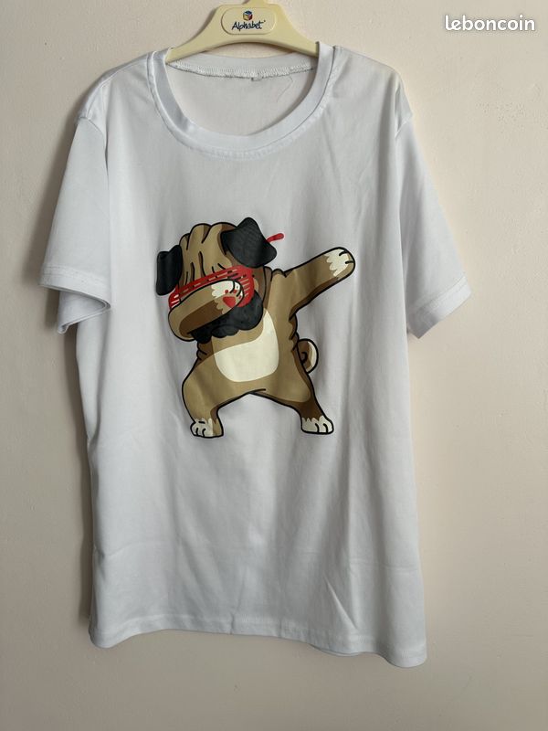 T shirts blanc 10 ans (image 1)