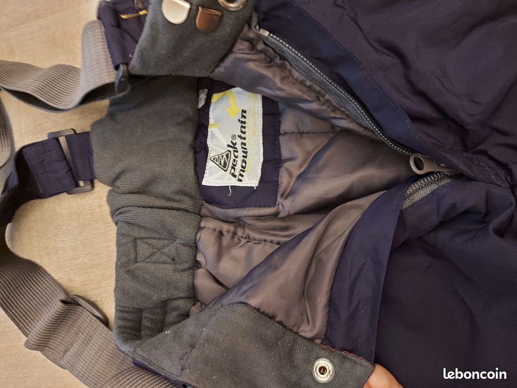 Pantalon violet ski 4 ans (image 2)