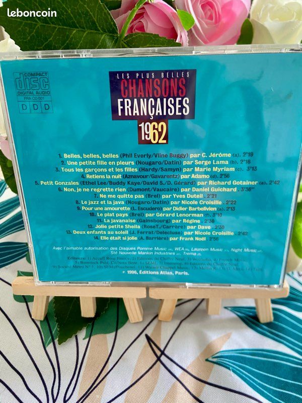 Compil Les plus belles chansons françaises 1962 (image 3)