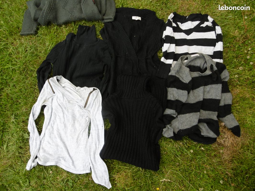 Pantalons robes pulls short débardeur (image 2)