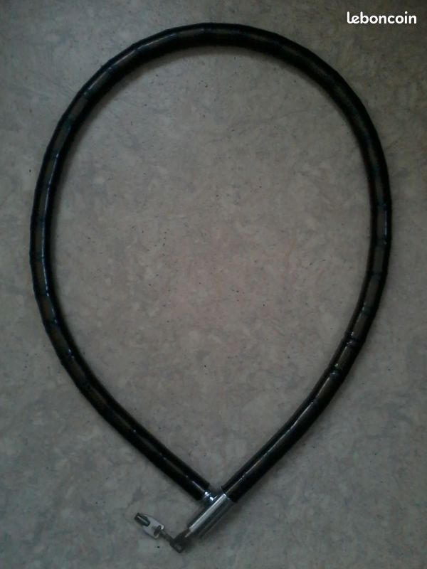 Antivol Moto Chaine à Rotules Bloque Roues (image 1)