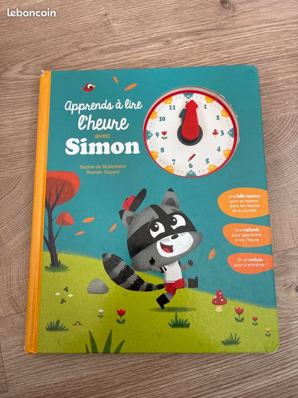 Livre pour apprendre l’heure (image 1)