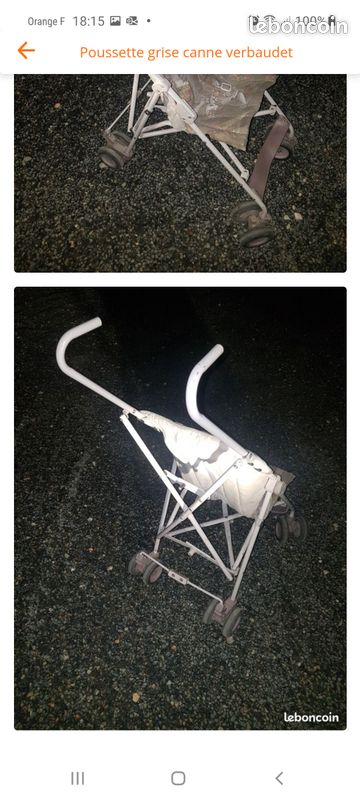 Poucette canne gris verbaudet (image 4)
