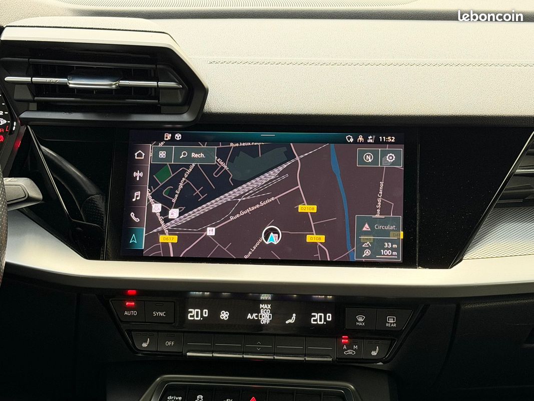 AUDI A3 Sportback 40 TFSI e 204ch S line S tronic 6 12 MOIS DE GARANTIE OFFERT (image 9)