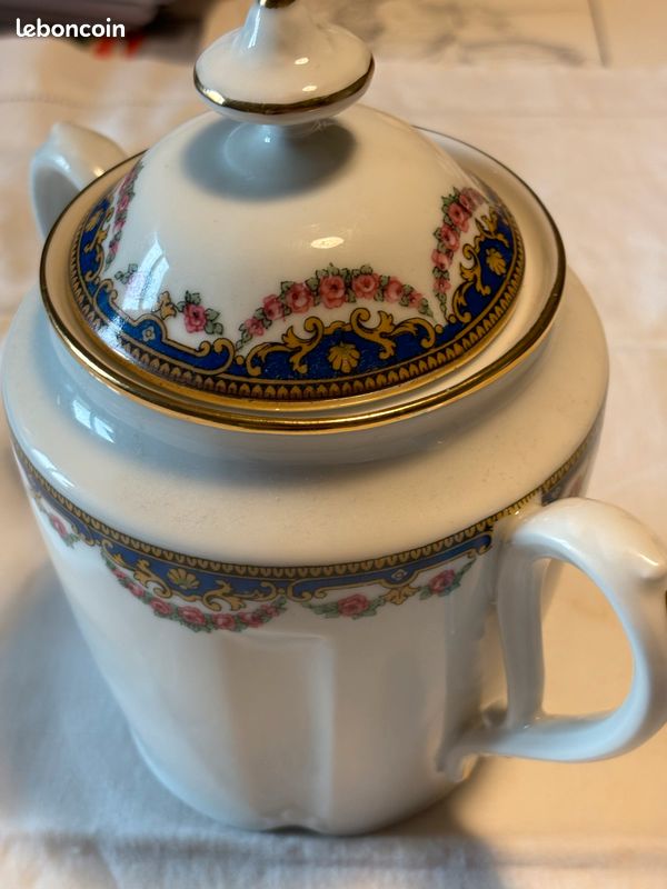 Sucrier porcelaine vintage (image 4)
