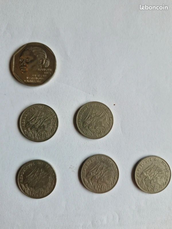 Pièces de monnaie du Tchad (image 2)