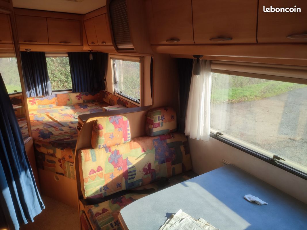 Camping car Hymer Swing Fiat Ducato 2.8 JTD 1999 78000 km 1ere main CT OK (image 2)