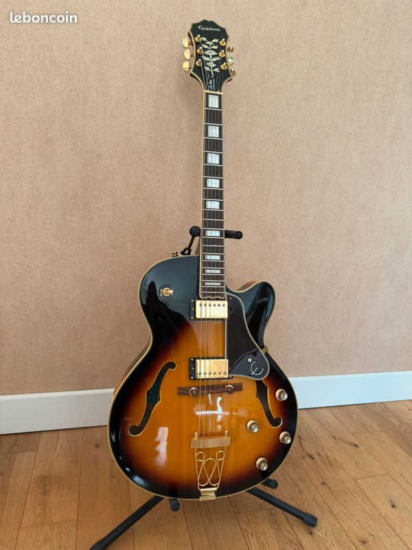 Guitare EPIPHONE JOE PASS EMPEROR II 2 Sunburst (image 3)