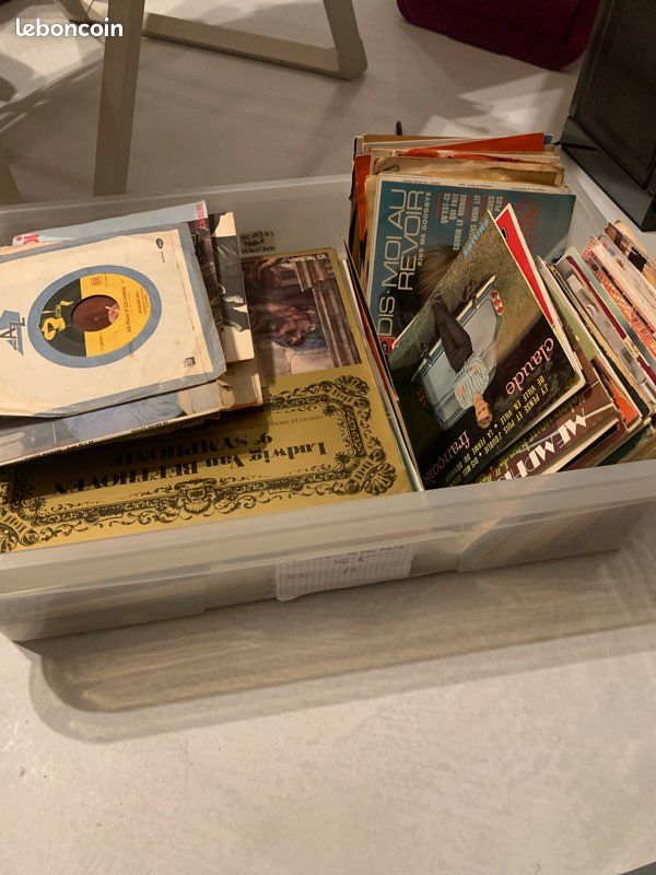 Gros lot vinyles anciens 33T 45T – Richter Klemperer Melodiya URSS Beethoven + variété (image 9)