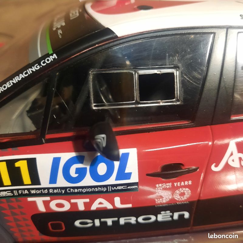 Modèle Réduit 1:43 Altaya - Loeb Citroën C3 WRC Tour De Corse 2018 - Occasion Très Bon état