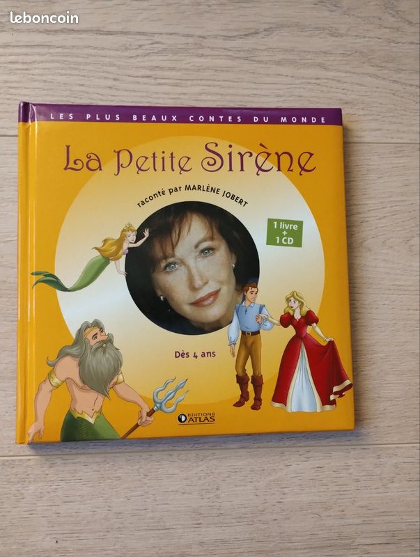 Livre la Petite Sirène sans CD (image 1)