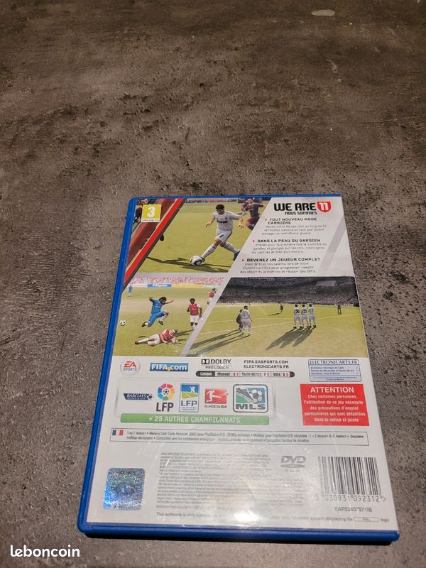 Jeu ps2 FIFA 11 (image 2)