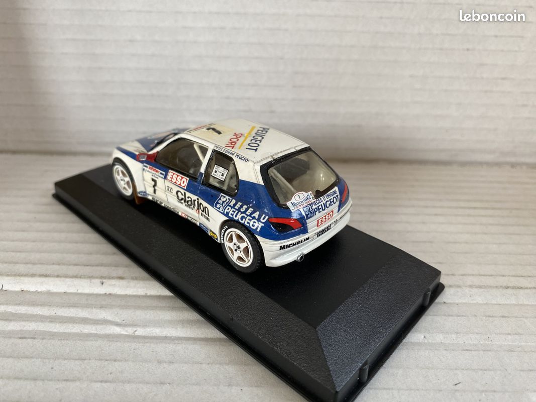 JPS Résine SB 1/43 - Peugeot 306 S16 N°111 Cham de France Tour de Corse