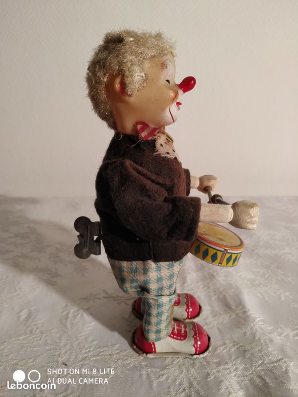 Ancien clown automate mécanique (image 2)