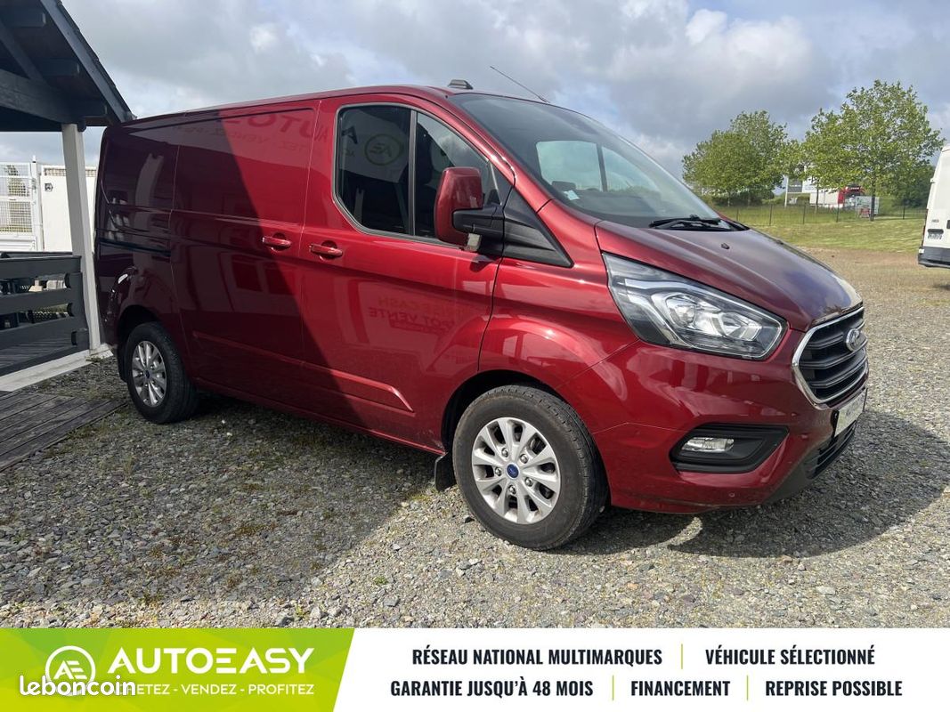 Ford TRANSIT CUSTOM FG L1H1 2.0 EcoBlue 130ch BVA / GPS / Climatisation / Garantie 6 mois (image 2)