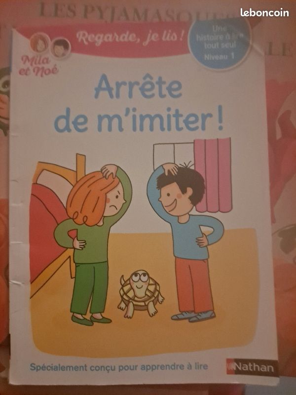 Regarde je lis Arrête de M'imiter Niveau 1 (image 1)