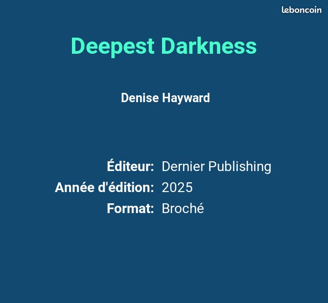 Deepest Darkness - Denise Hayward (image 2)