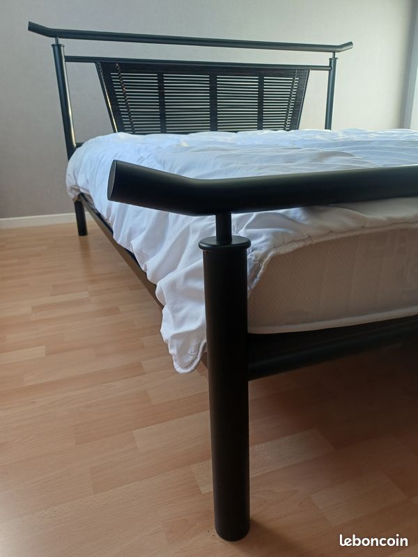 Lit 160*200 style inspiration asiatique (image 3)