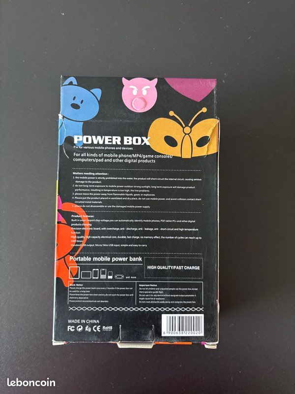 Batterie externe licorne (image 3)