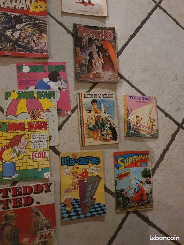 Lot de 15 livres bandes dessinée anciennes (image 3)