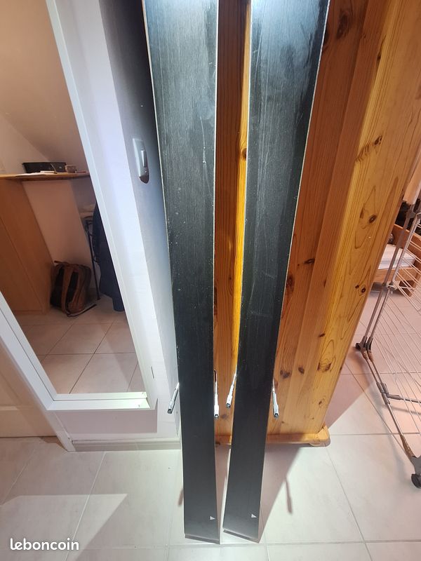 Ski alpin 184cm + chaussures 28,5 + bâtons (image 4)