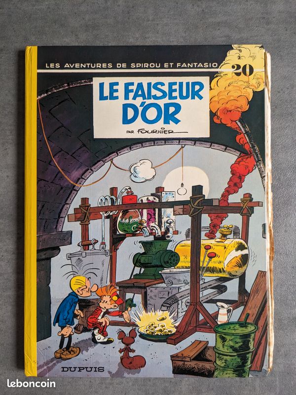 Lot20 LES AVENTURES DE SPIROU ET FANTASIO - 6 BDs des années 70/80/90 (image 7)