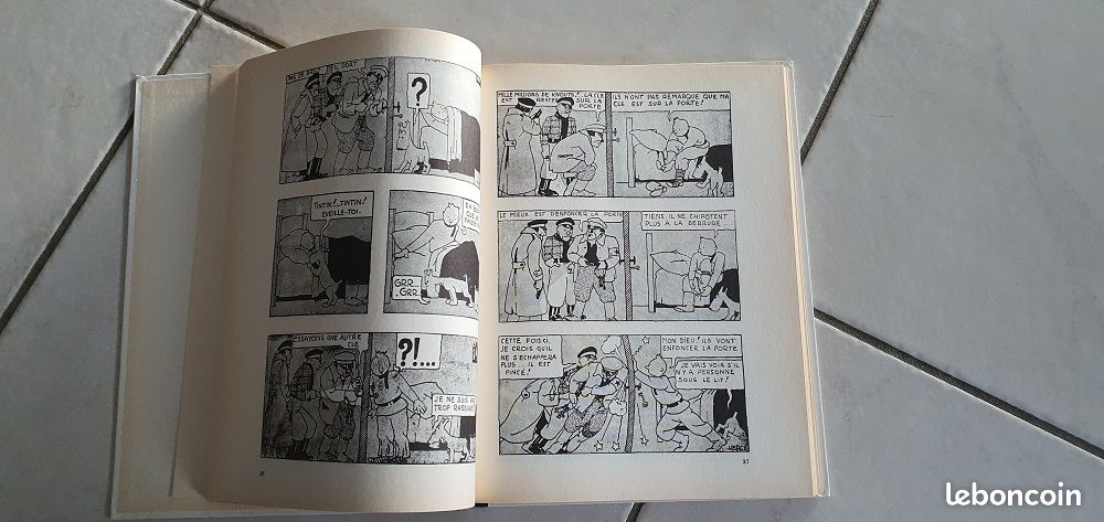 BD Les aventure de Tintin au pays des soviets N&B (image 2)