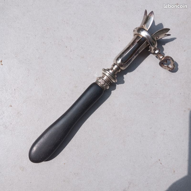 Ancien manche a gigot et fourchette - Arts de la table