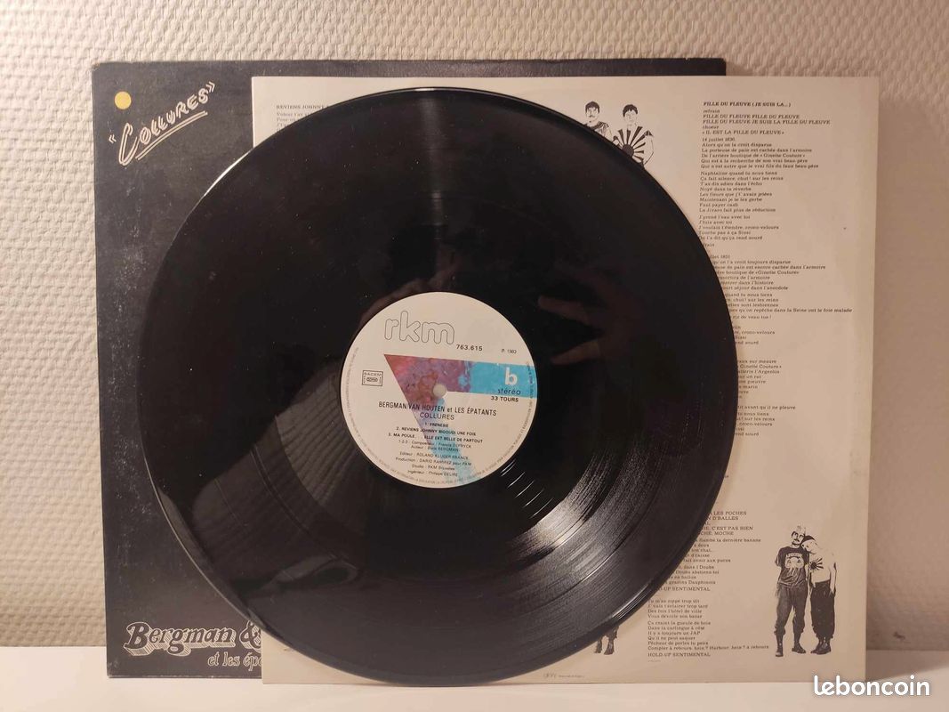 Vinyle - Bergman and Van Houten, Collures (image 4)