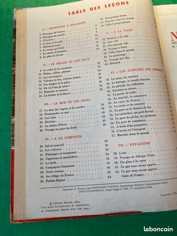 Livre scolaire ancien (image 4)